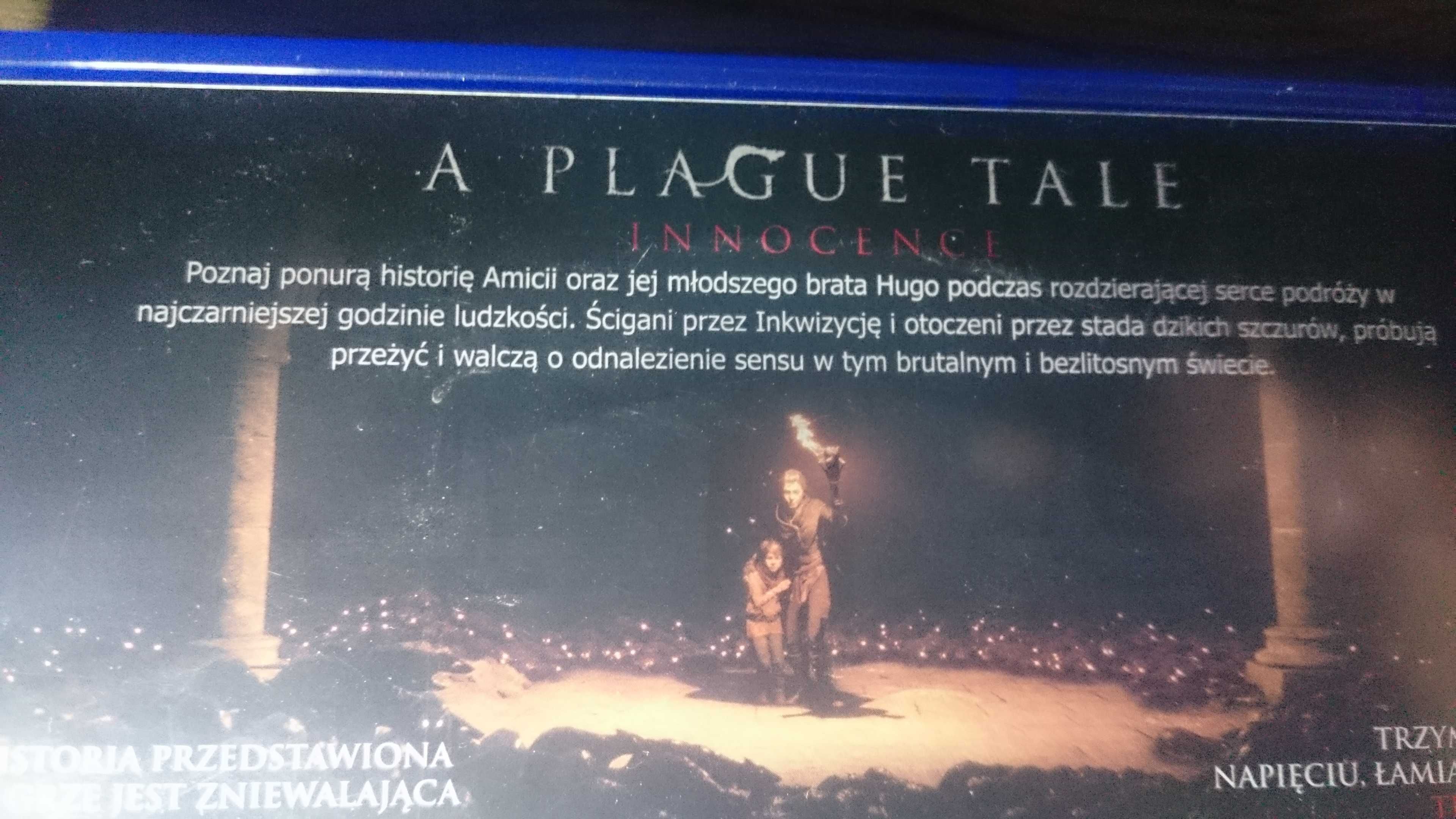 A Plague Tale Innocence PS4 polska wers IDEAŁ playstation 4 God of war