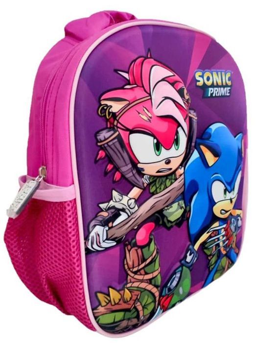Plecak plecaczek przedszkolny 3D Sonic Prime Limitowana Edycja