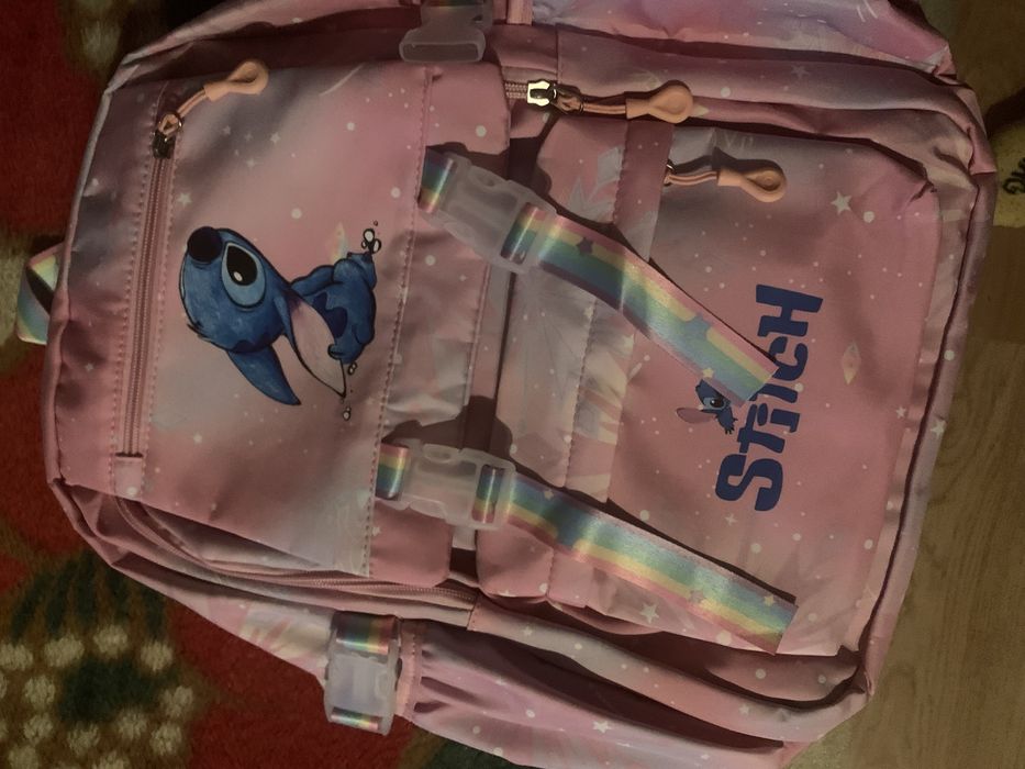 Duzy plecak STICH dla dziewczynki