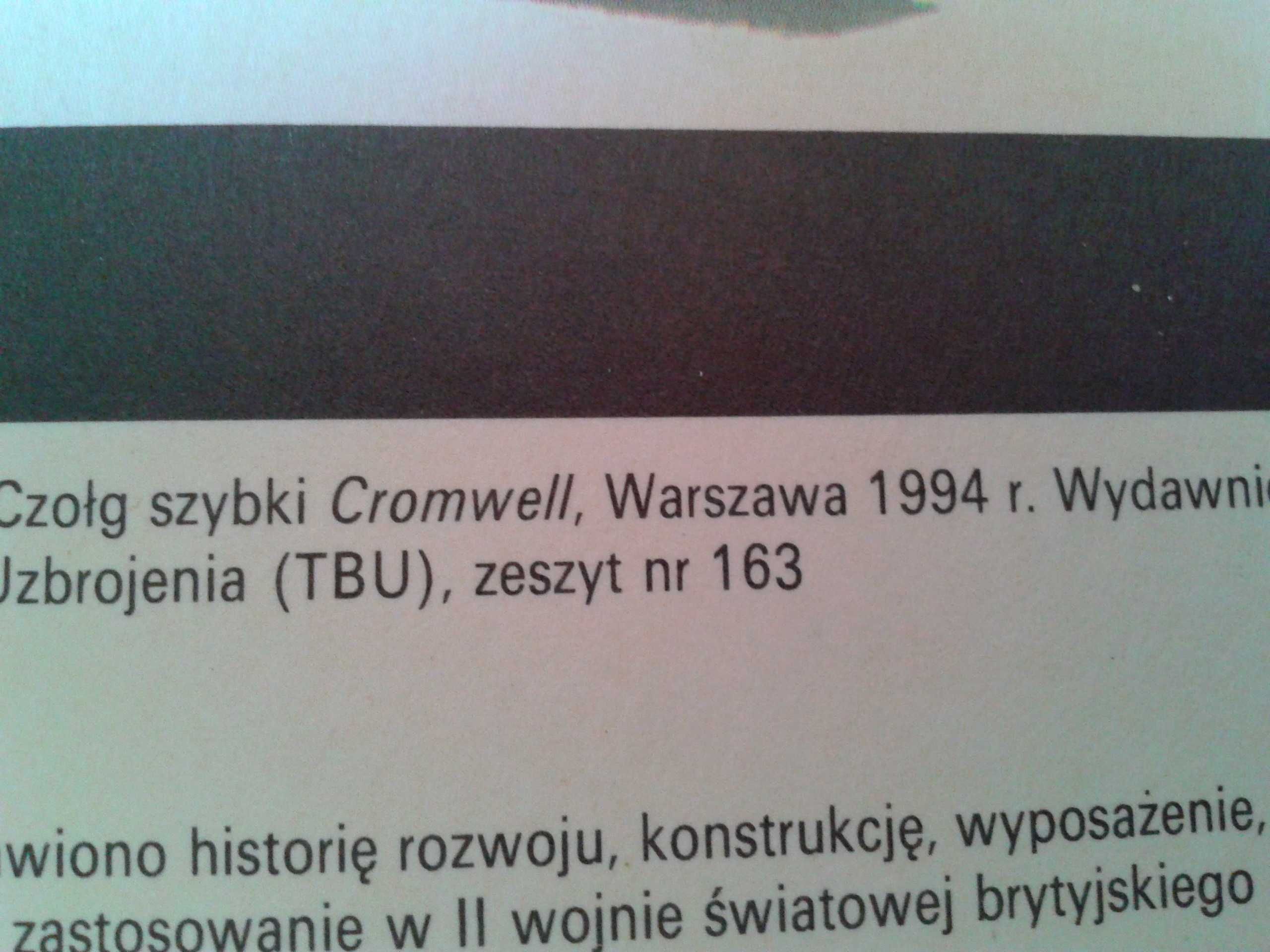 Czołg szybki Cromwell - Janusz Magnuski