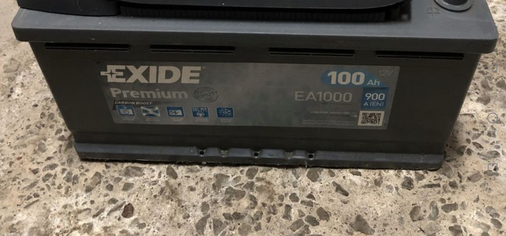 Akumulator Exide 12V 100ah 900A Diesel Kamper Traktor Bus