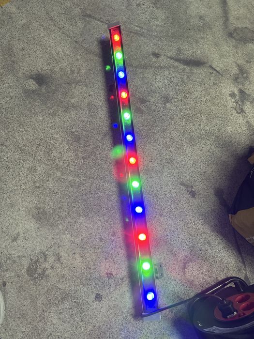 4 Barras de led IP65 RGB com comado