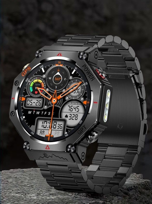 Акція! Військовий годинник| Смарт часы|Smart Watch LIGE KC91+подарунок