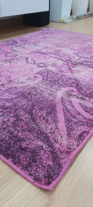 Carpetes cor de rosa conjunto