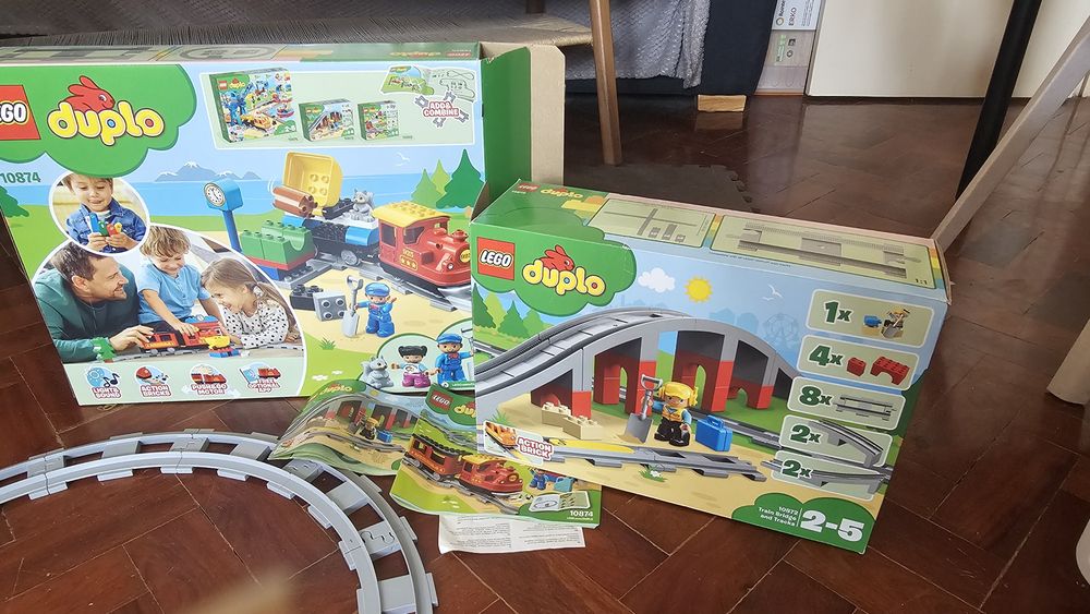 Lego Duplo Ferrovia trem