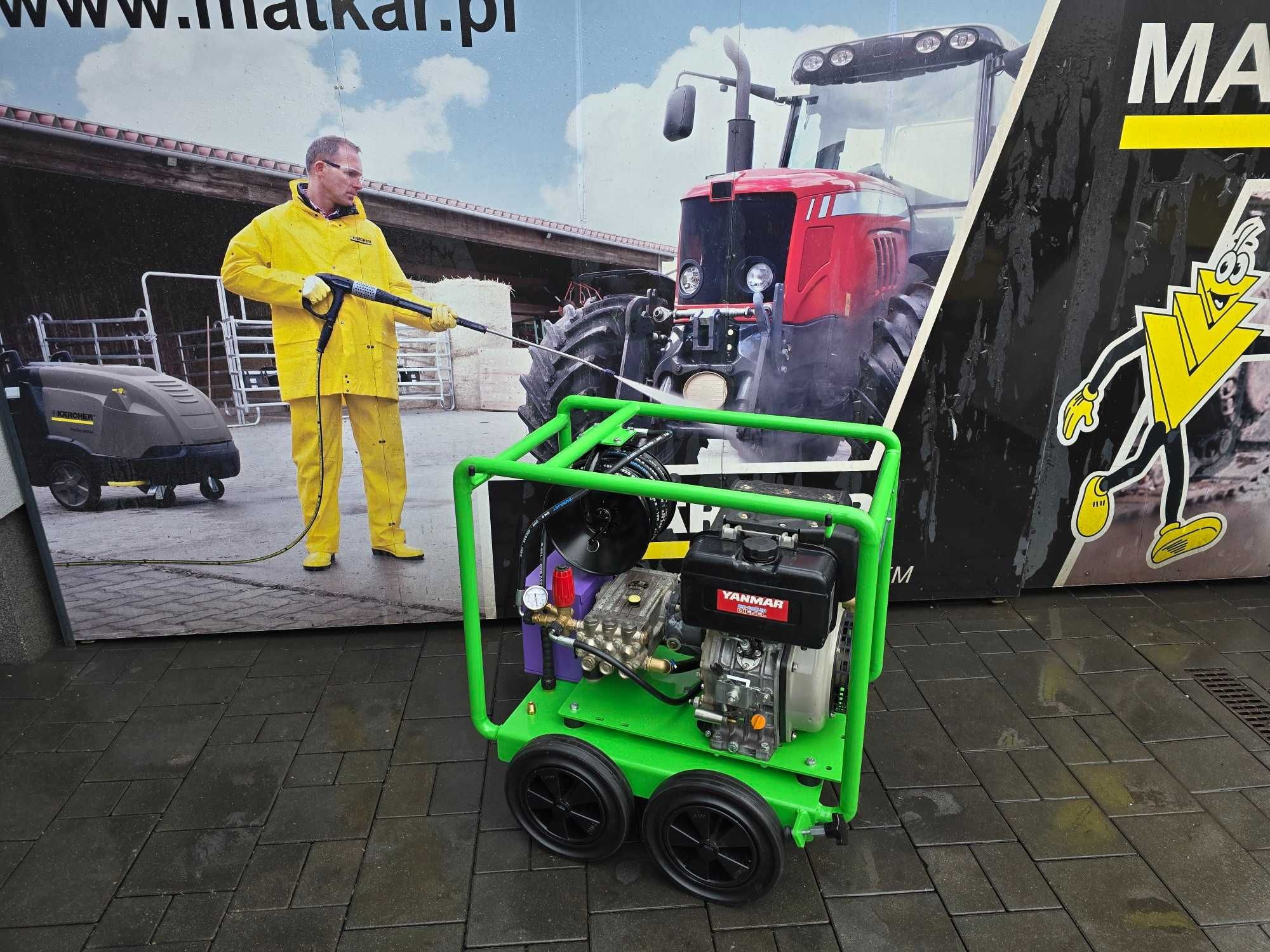 Myjka spalinowa Yanmar Diesel Pompa Interpump, Falch,Karcher,Oertzen