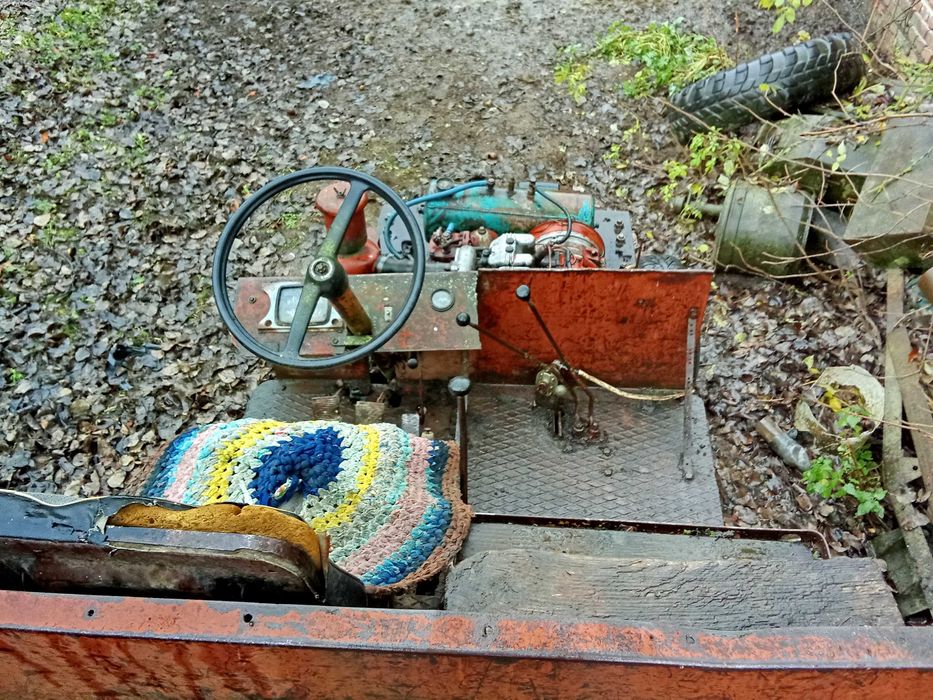 Трактор саморобний