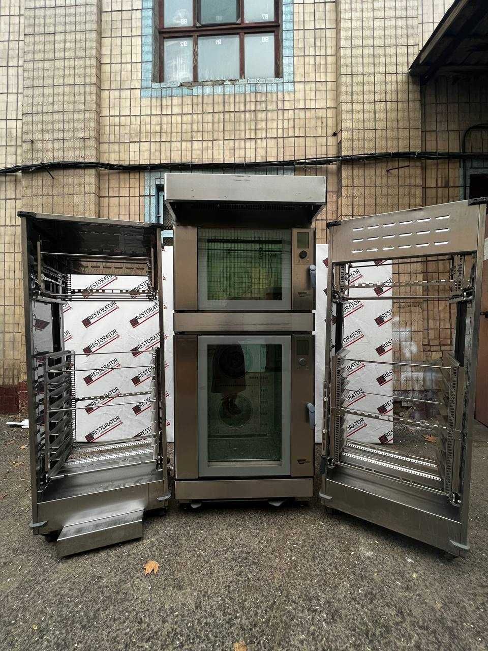 АКЦИЯ! Пароконвекционная пекарская печь 10+5уровней Wiesheu, комплект
