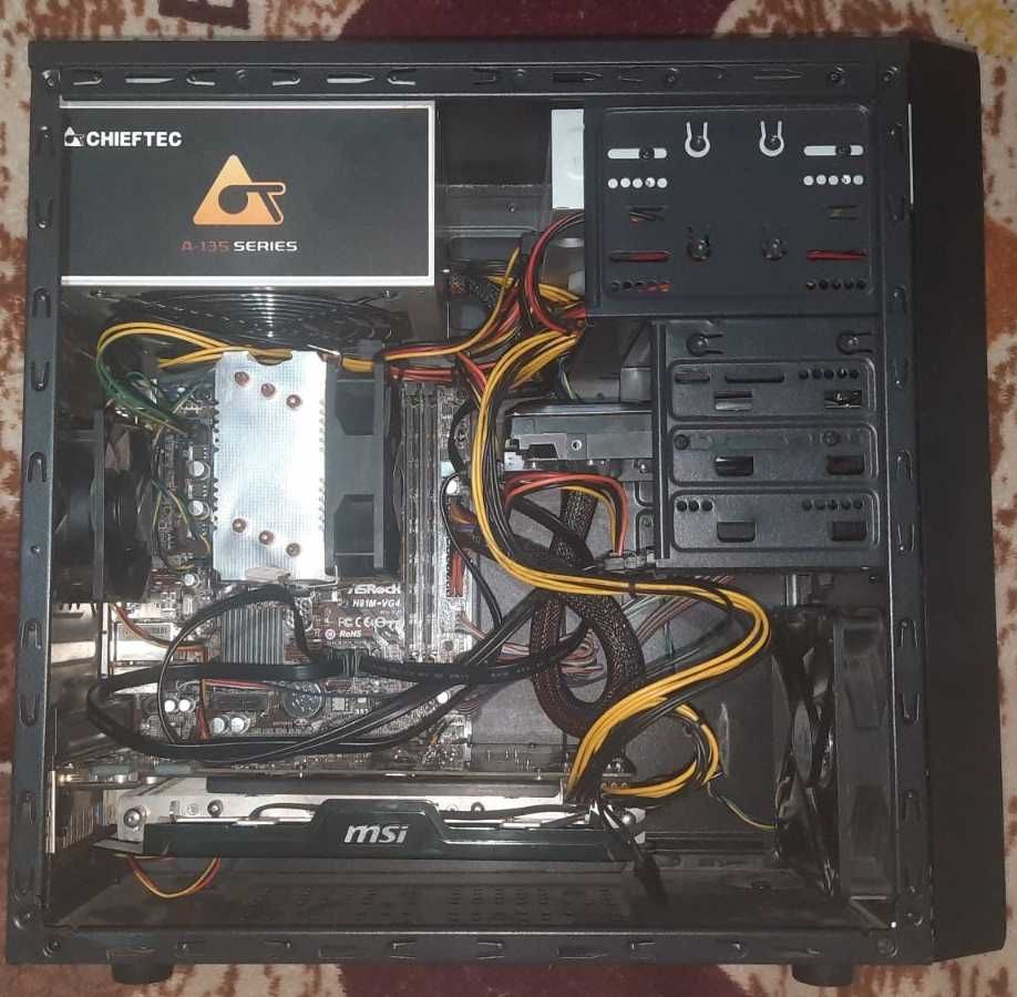 Компьютер Intel i5-4570, MSI GTX 660 TI, RAM 16 gb, SSD, HDD