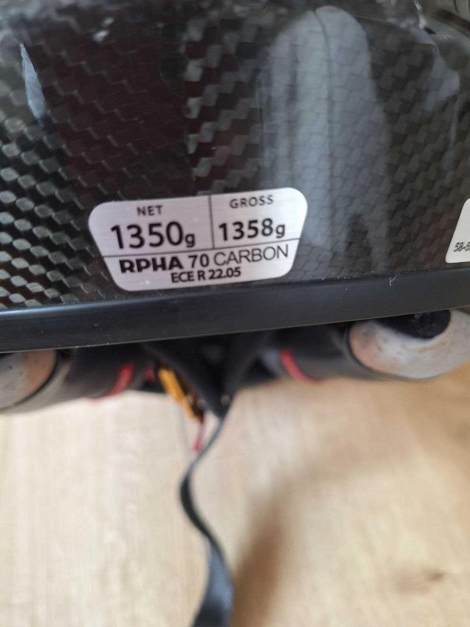 HJC RPHA 70 Carbon Reple Black Grey Full Face