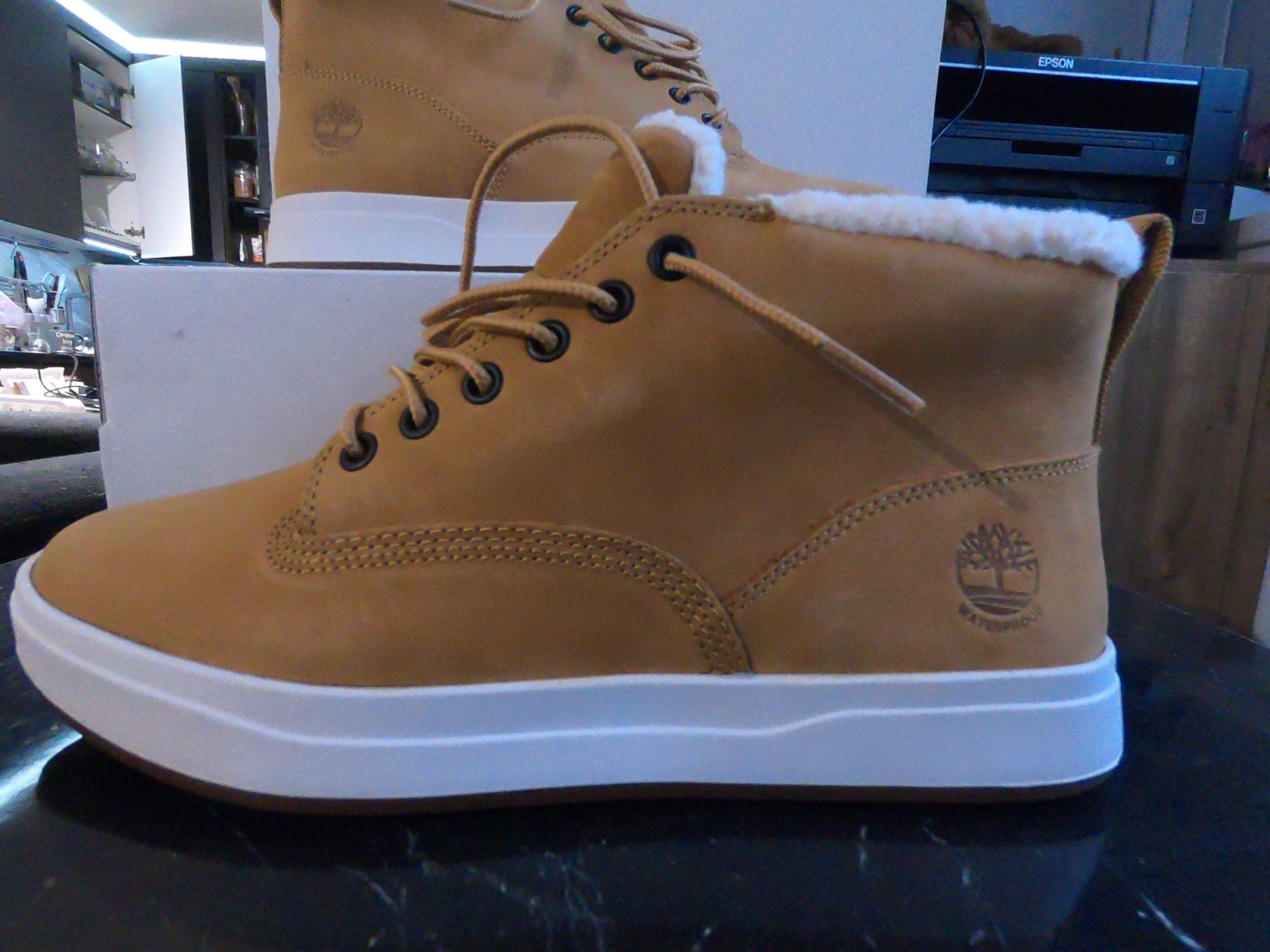 Оригінал! Зимові Черевики Timberland Davis Square Warm Lined Chukka