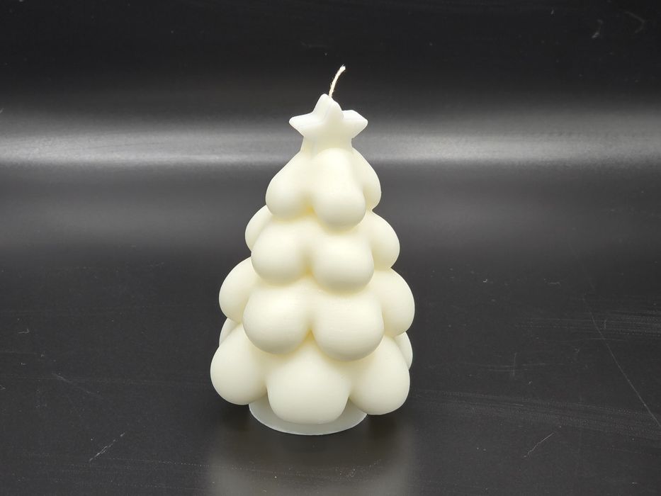 Świeczka sojowa Choinka na Boże Narodzenie dekoracja