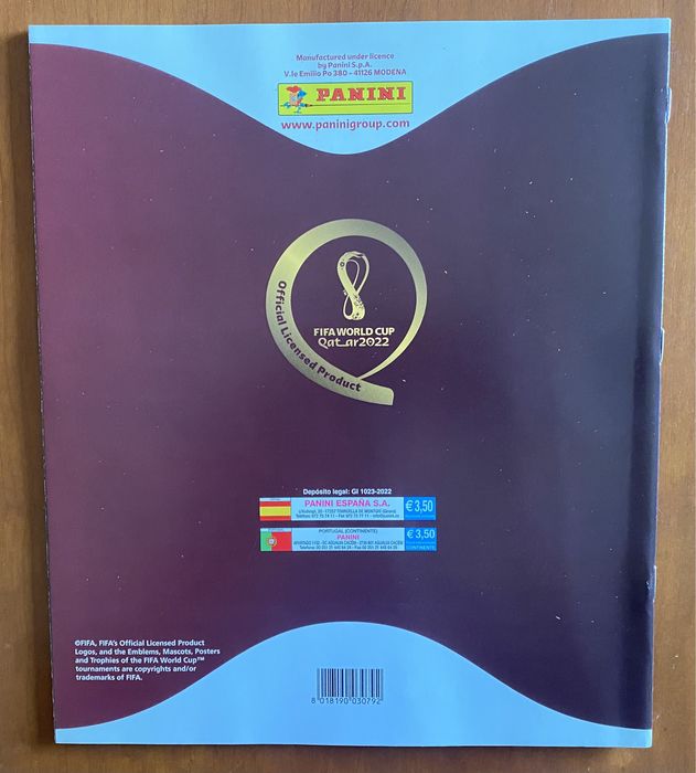 Cadernetas - FIFA WORLD CUP QATAR 2022