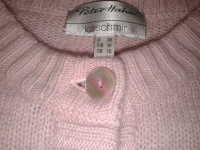 Кашемировая кофта-кардиган Peter Hahn для девушки/девочки