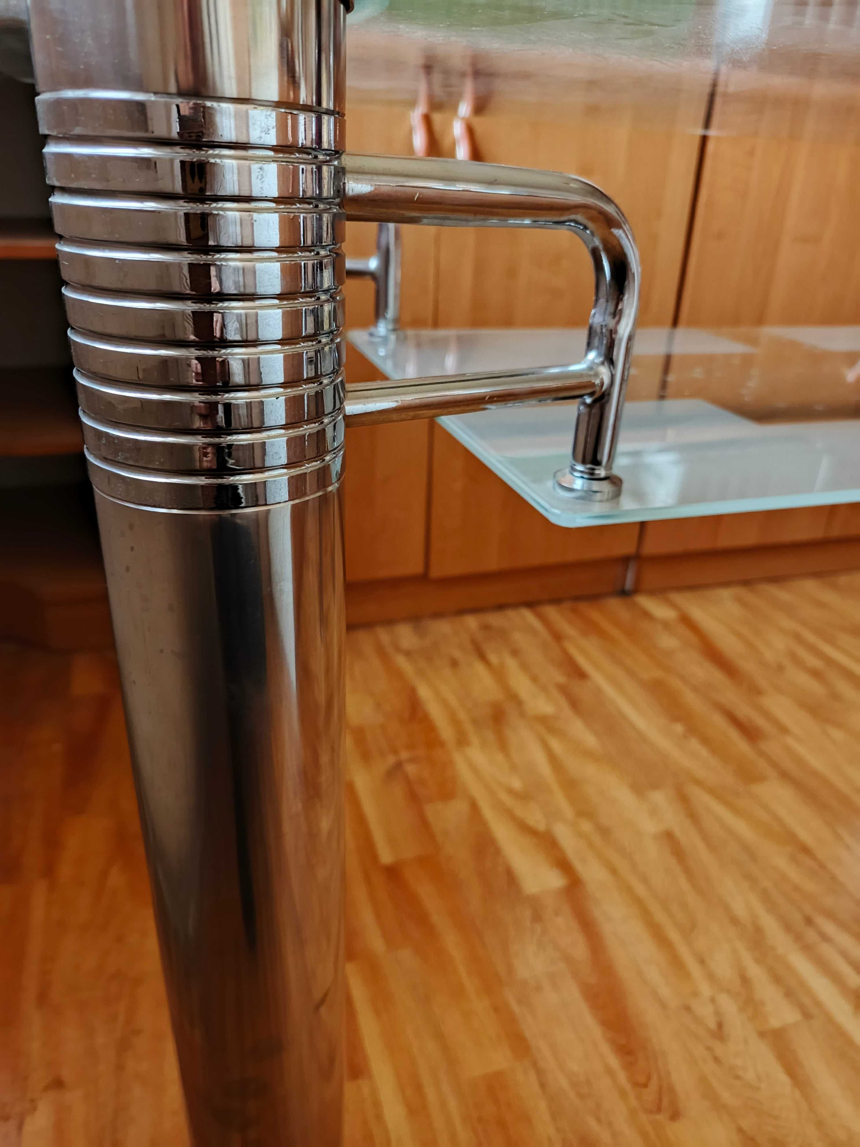 Szklany stół  120 cm 74 cm 65 cm