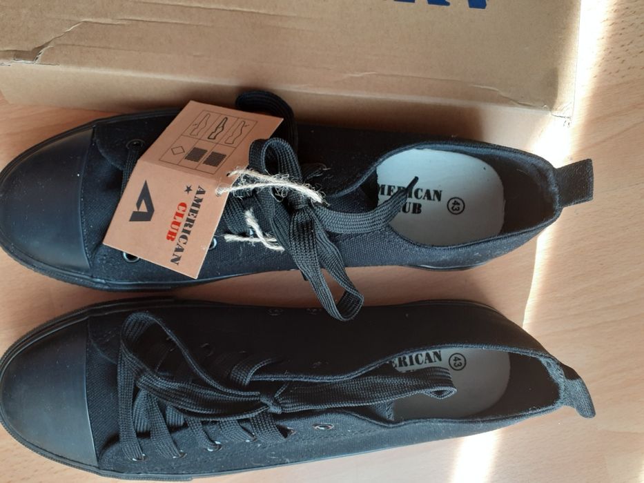 Trampki American Club  43 czarne