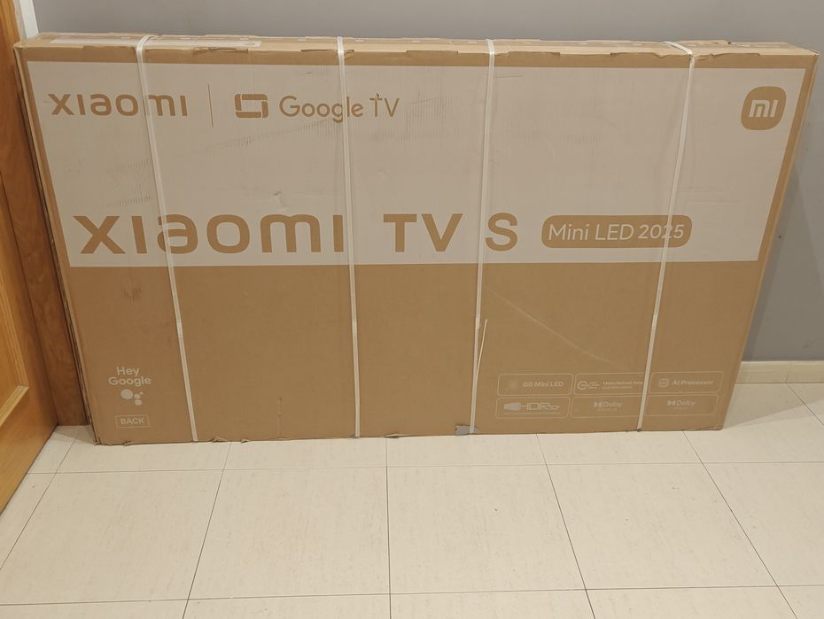 Xiaomi TV S Mini LED 75” 4K 2025 — Nova, topo de gama!