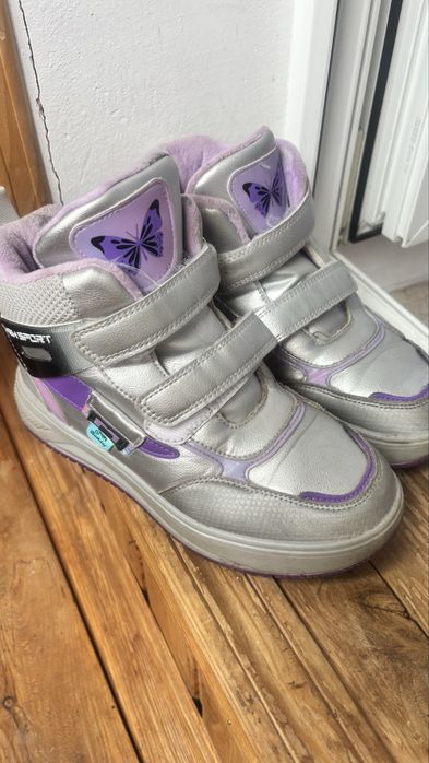 Демісезонні хайтопи сапоги ботінки осінні  35 р