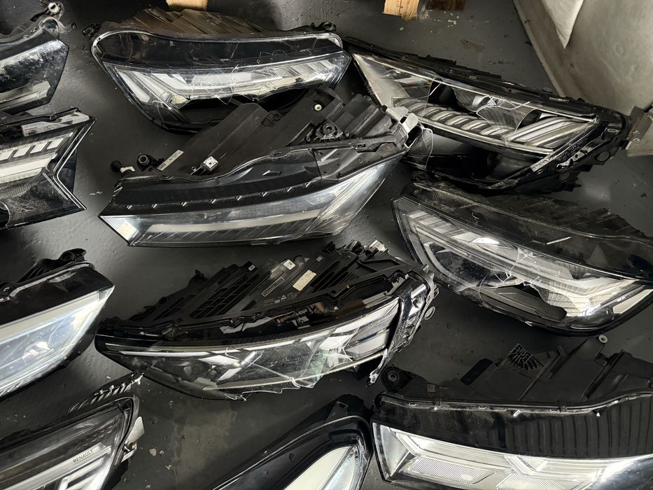 Lampa lampy Audi VW Skoda mix uszkodzone hurt 12 sztuk