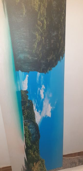 Quadro tela está nova 150x50 é da conforama