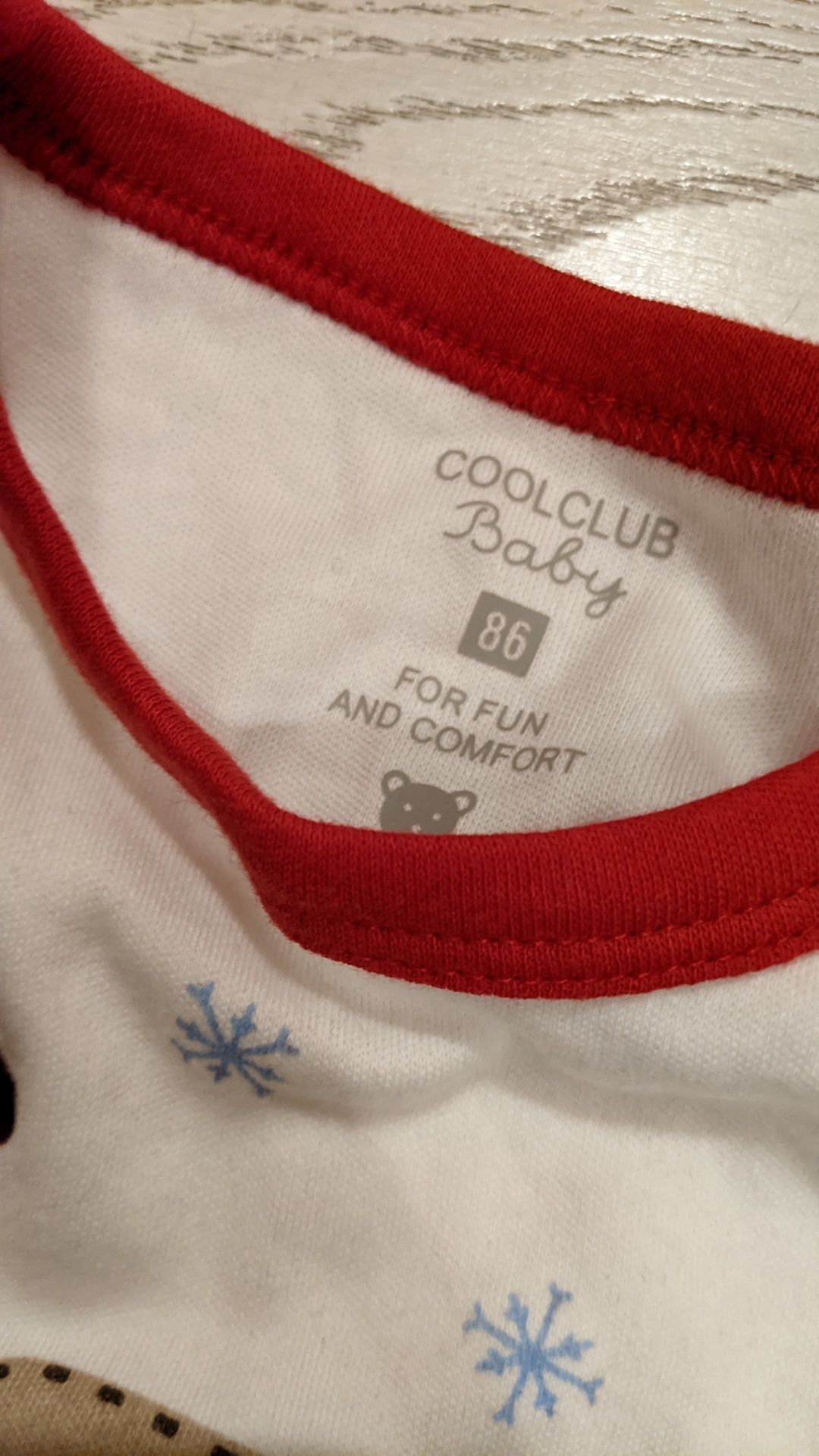 NOWA Cool Club świąteczna piżama dziecięca r. 86 renifer