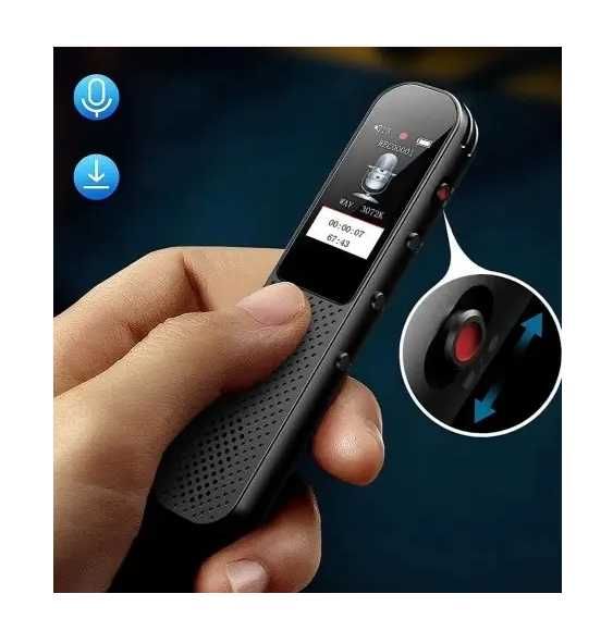 Profesjonalny dyktafon Q7 MP3 Redukcja szumów VOX 8GB 3072KB/S ttst494