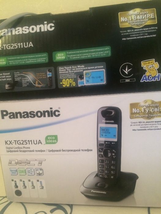 Радиотелефон Panasonic KX-TG2511UA