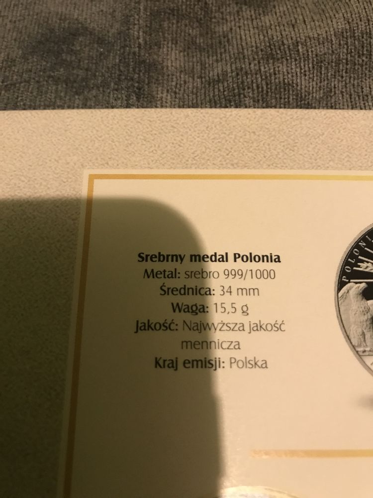 Polska, numizmat, srebro, Polonia 100 lecie niepodległości