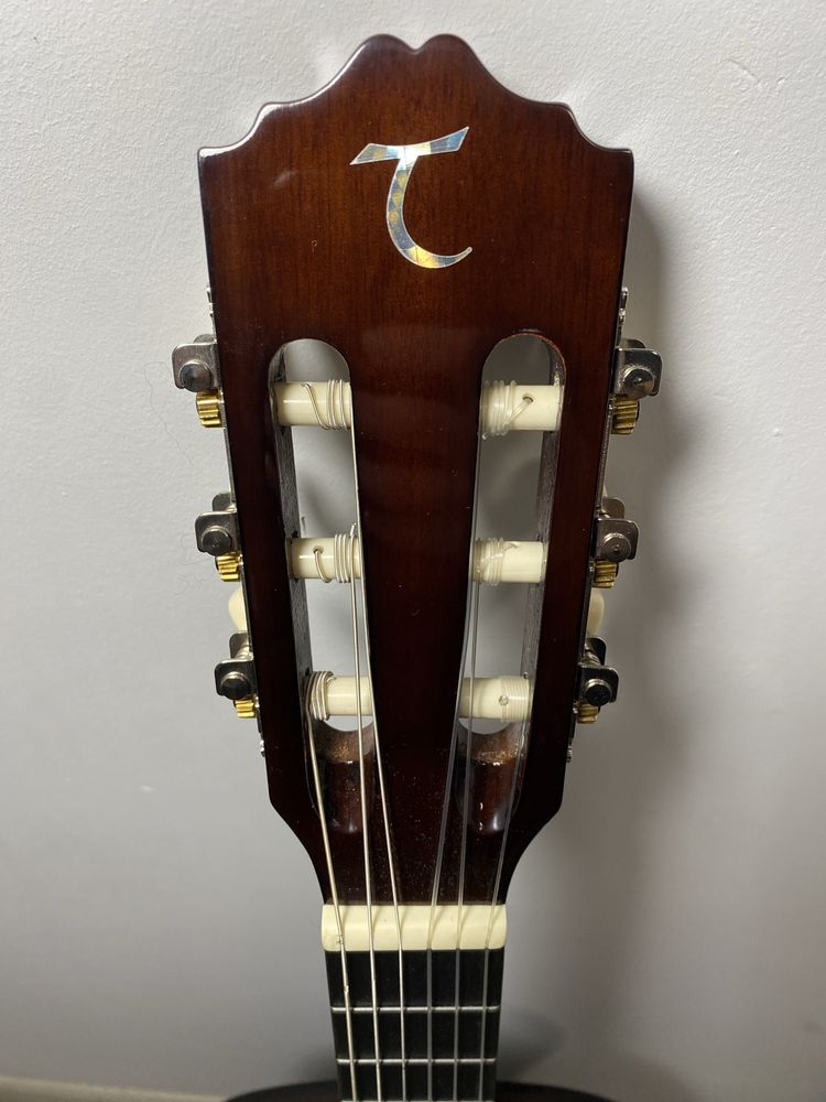 Gitara Akustyczna Discovery DBT34 (rozmiar 3/4) | Pokrowiec | Podnóżek