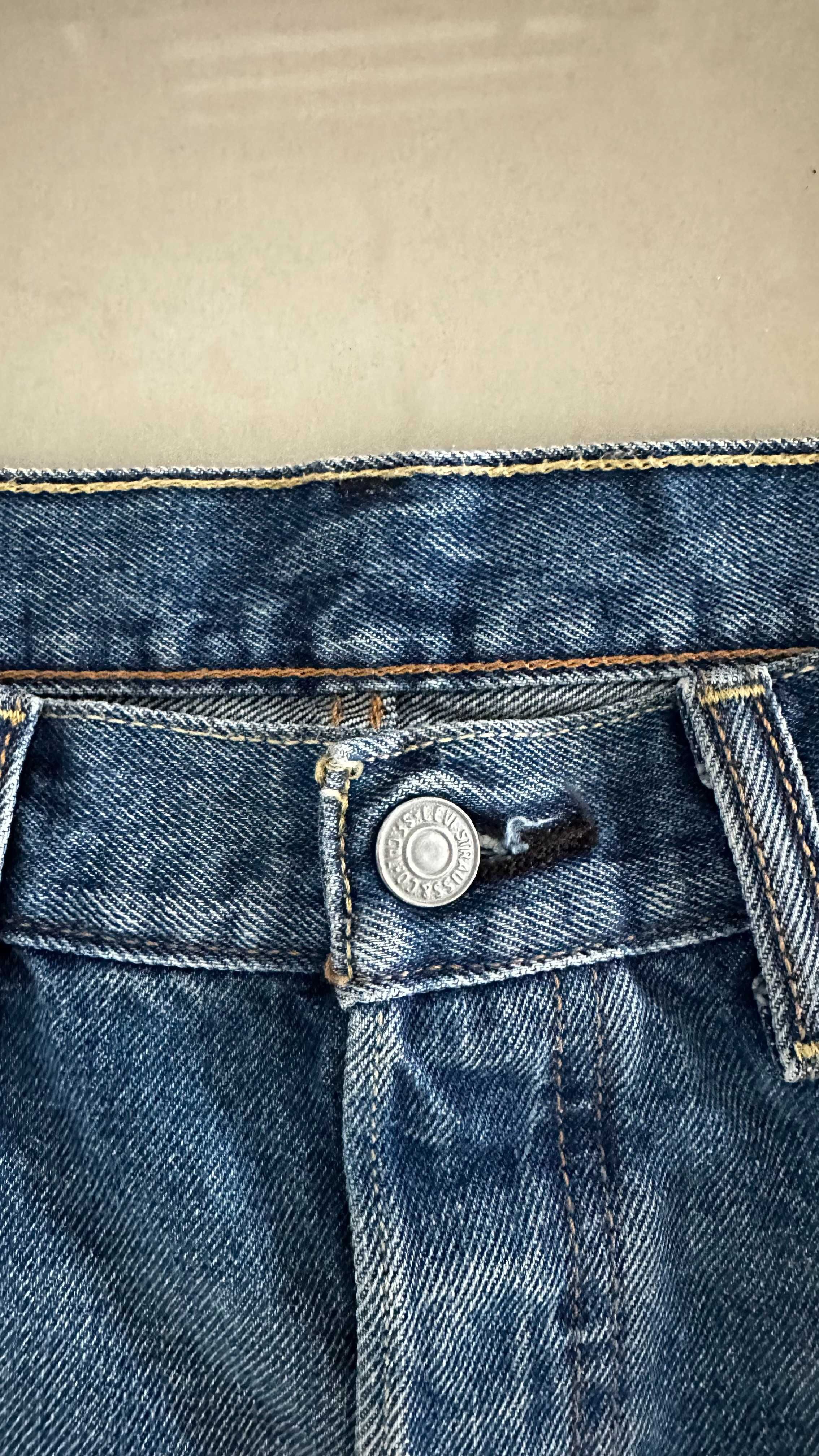 Levis 501 CT W33 Szorty Krótkie Spodenki Piękne
