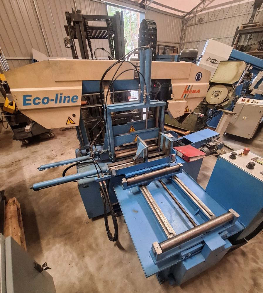 Przecinarka MEBA Eco 335A CNC Automat docisk pakietowy (Amada/Kasto)