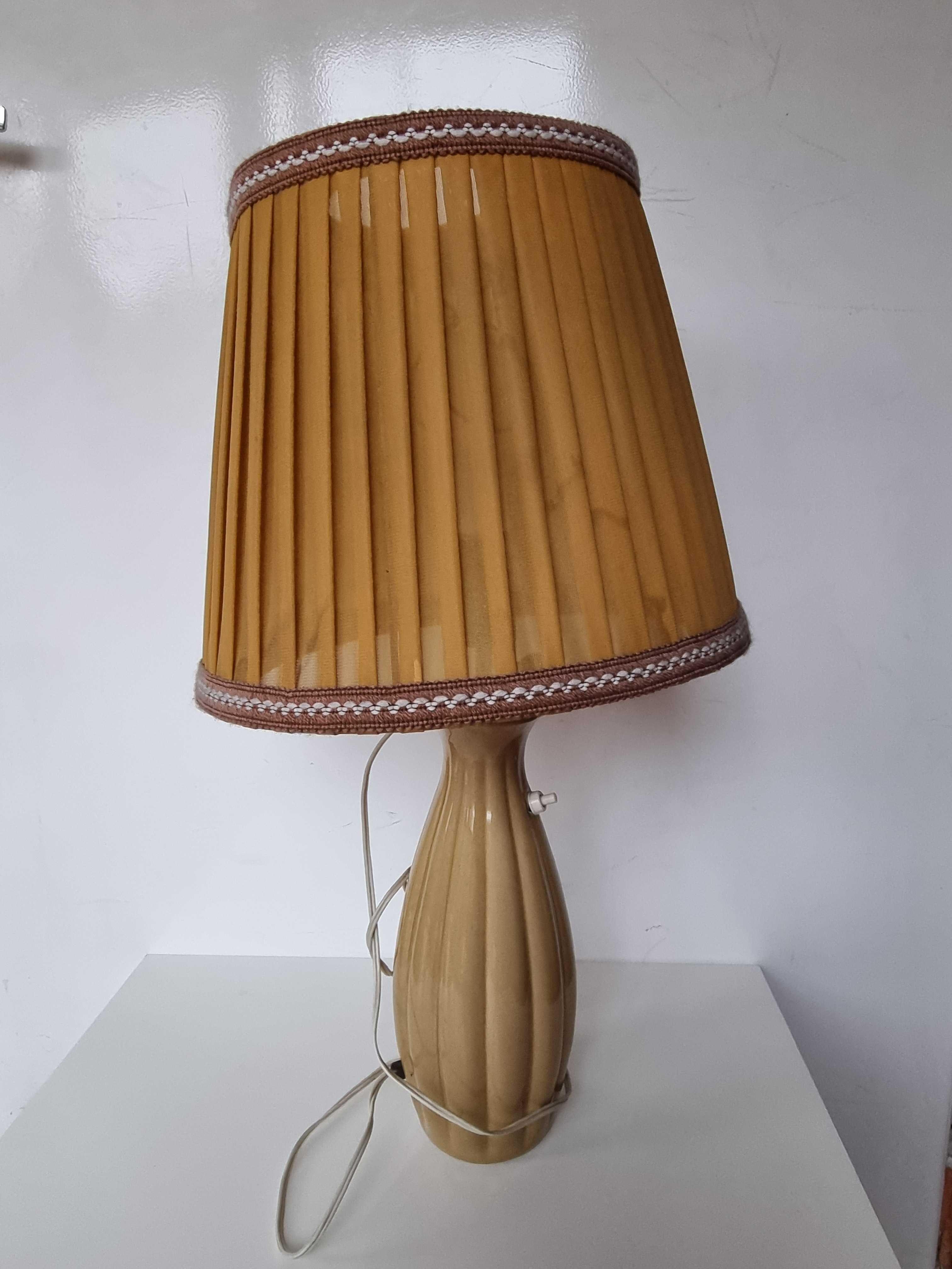 Lampa stojąca ZMO Jaroszów PRL Banan