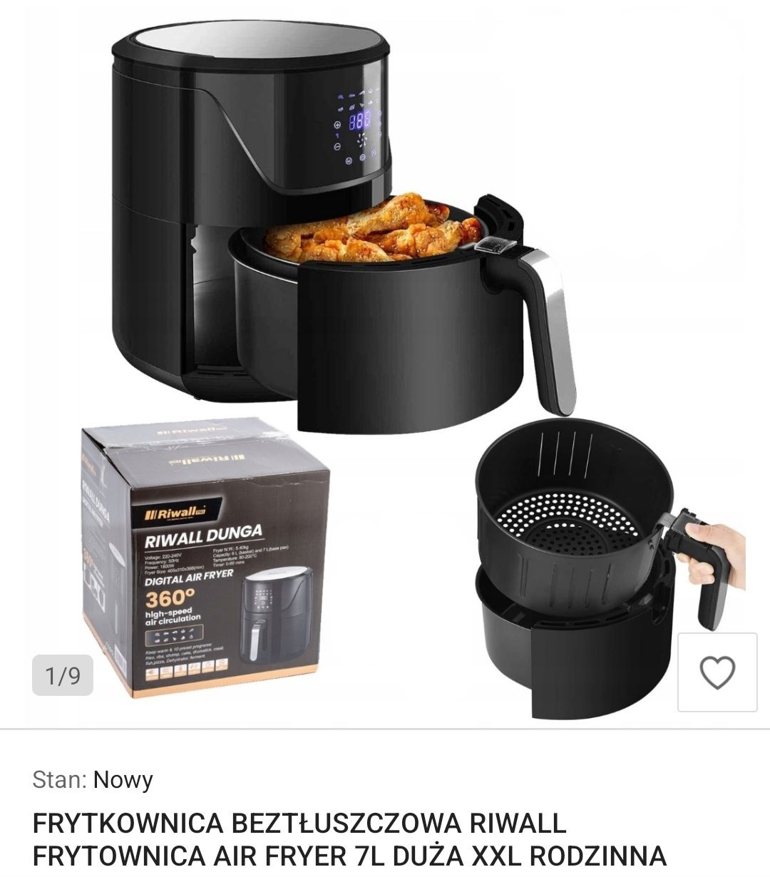 Frytkownica beztluszczowa