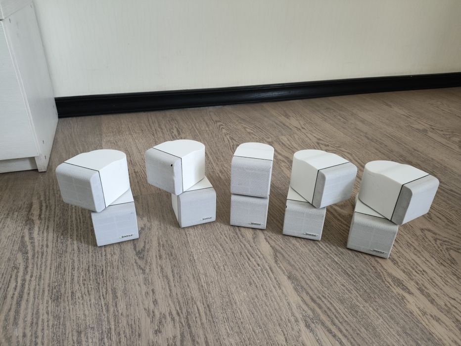 Колонки-сателіти Bose Lifestyle Acoustimass Double Cube White 5x