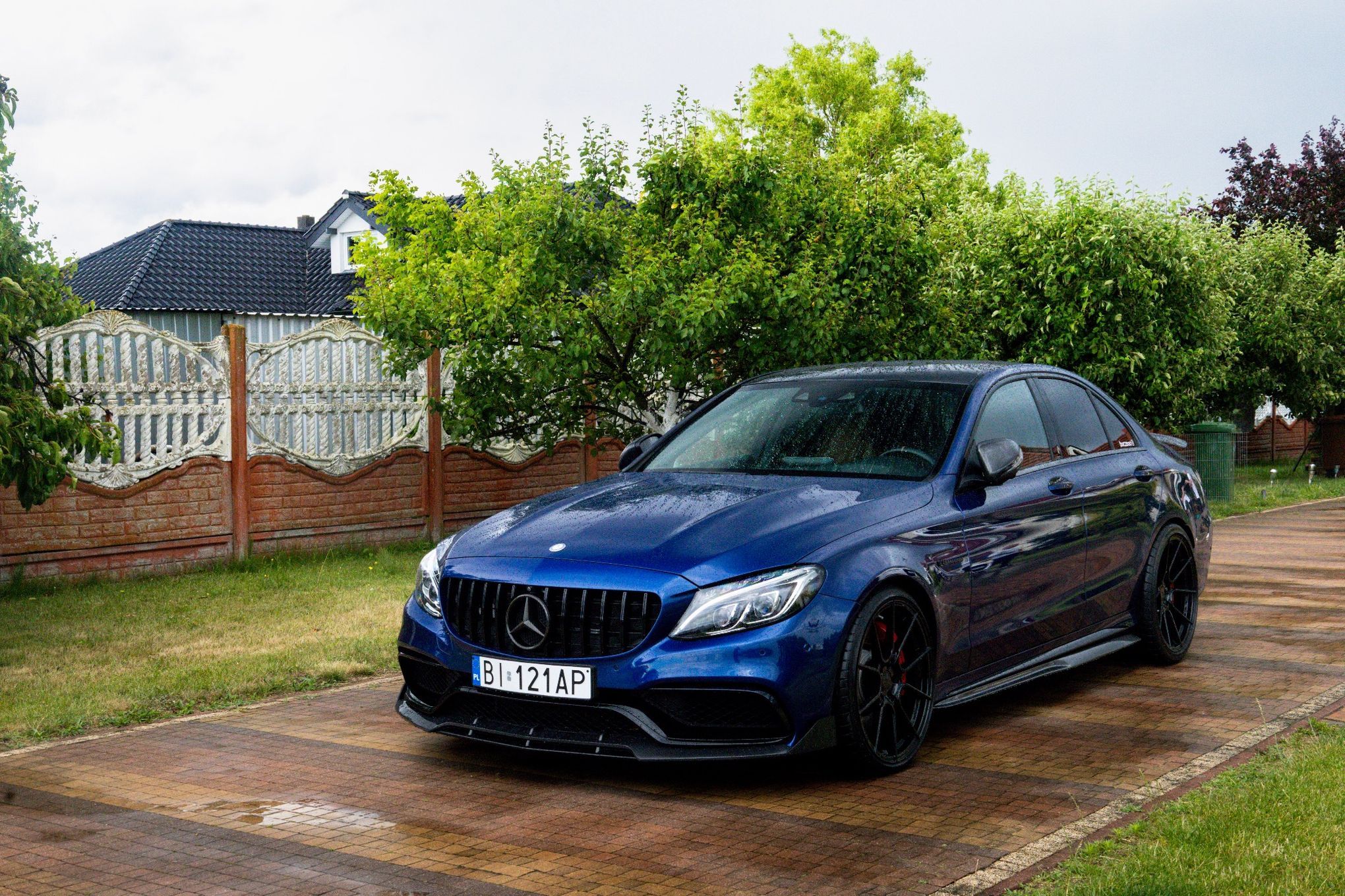 Mercedes-Benz Klasa C Najszybsze C63S 803HP & 1049Nm Metanol Carbon BRABUS Salon PL PPF TOP