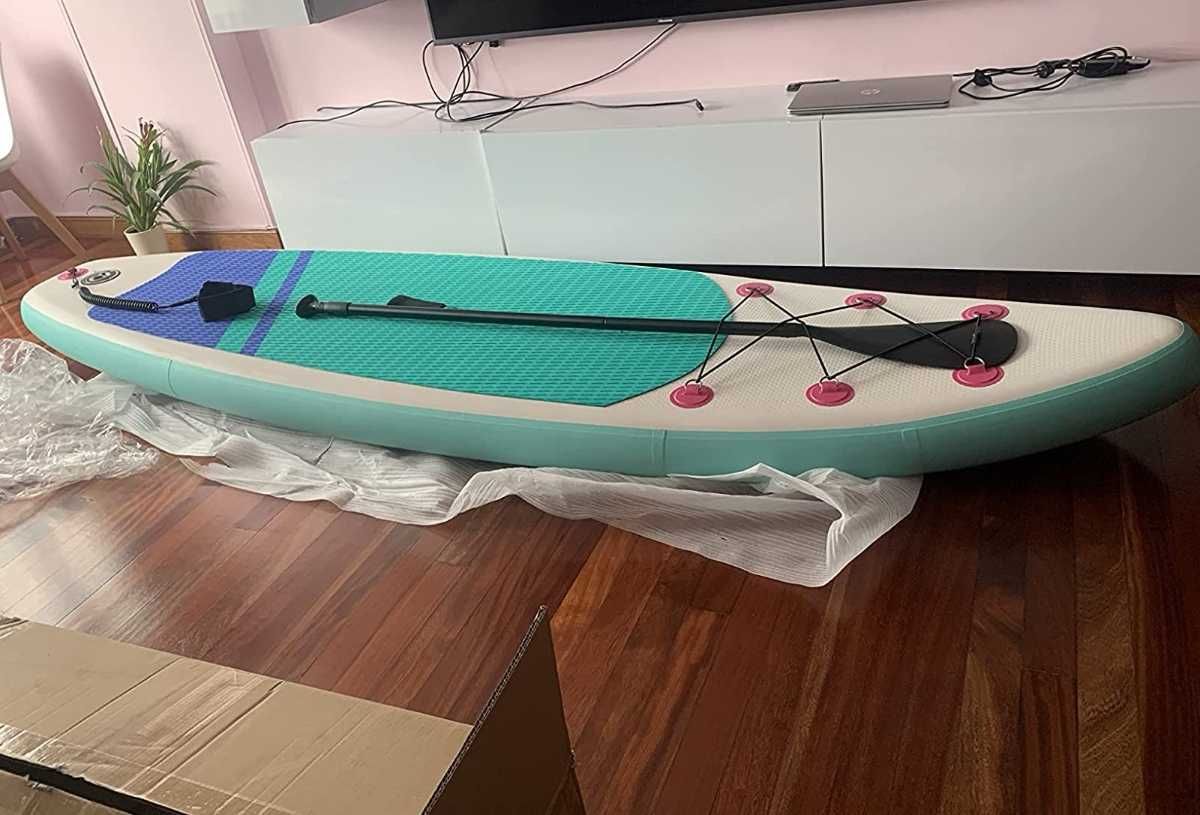 Prancha de Paddle Nova Selada com acessórios de 320cm capacidade 200kg