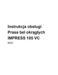 Instrukcja obsługi prasy Pottinger Inpress 185 VC