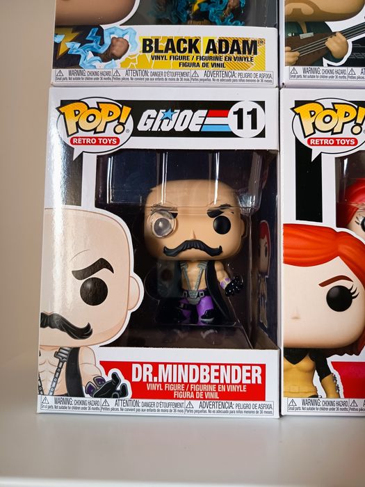 4 Funko Pop's originais