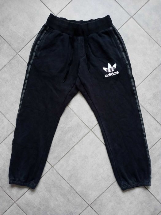 Adidas Originals - męskie grube bawełniane dresy rozm L