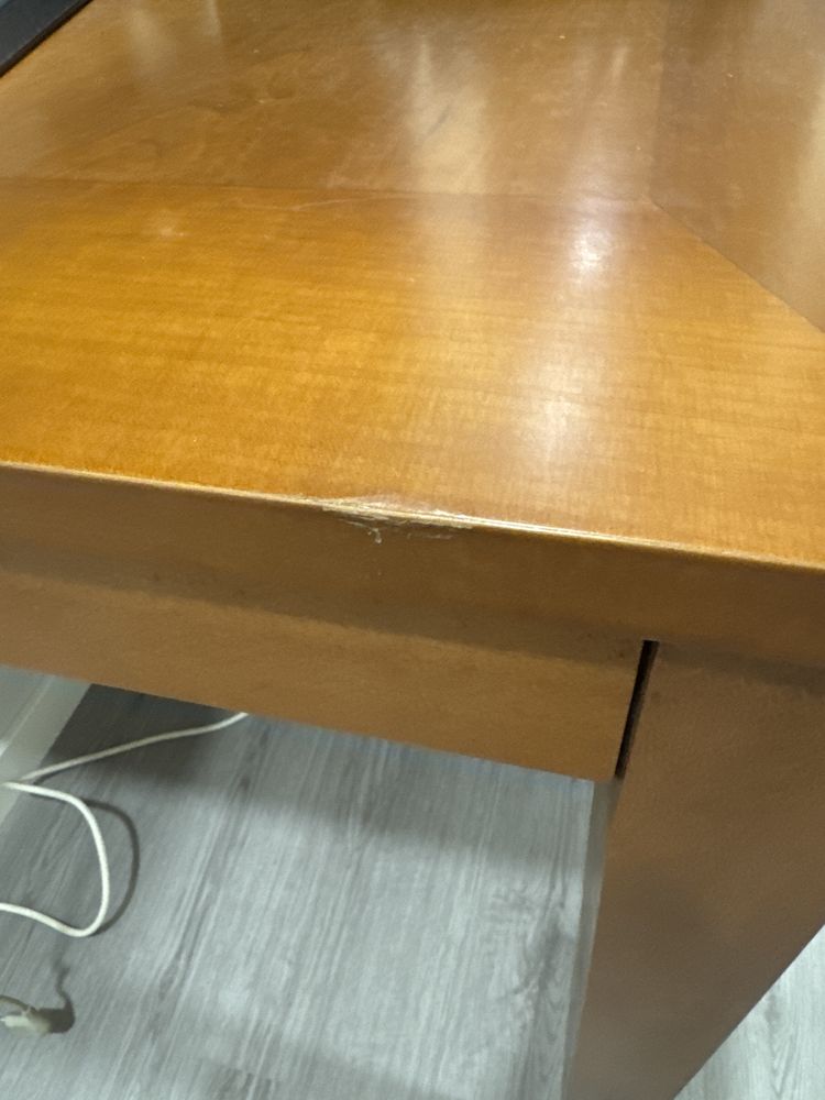 Conjunto secretaria e cadeira de escritorio