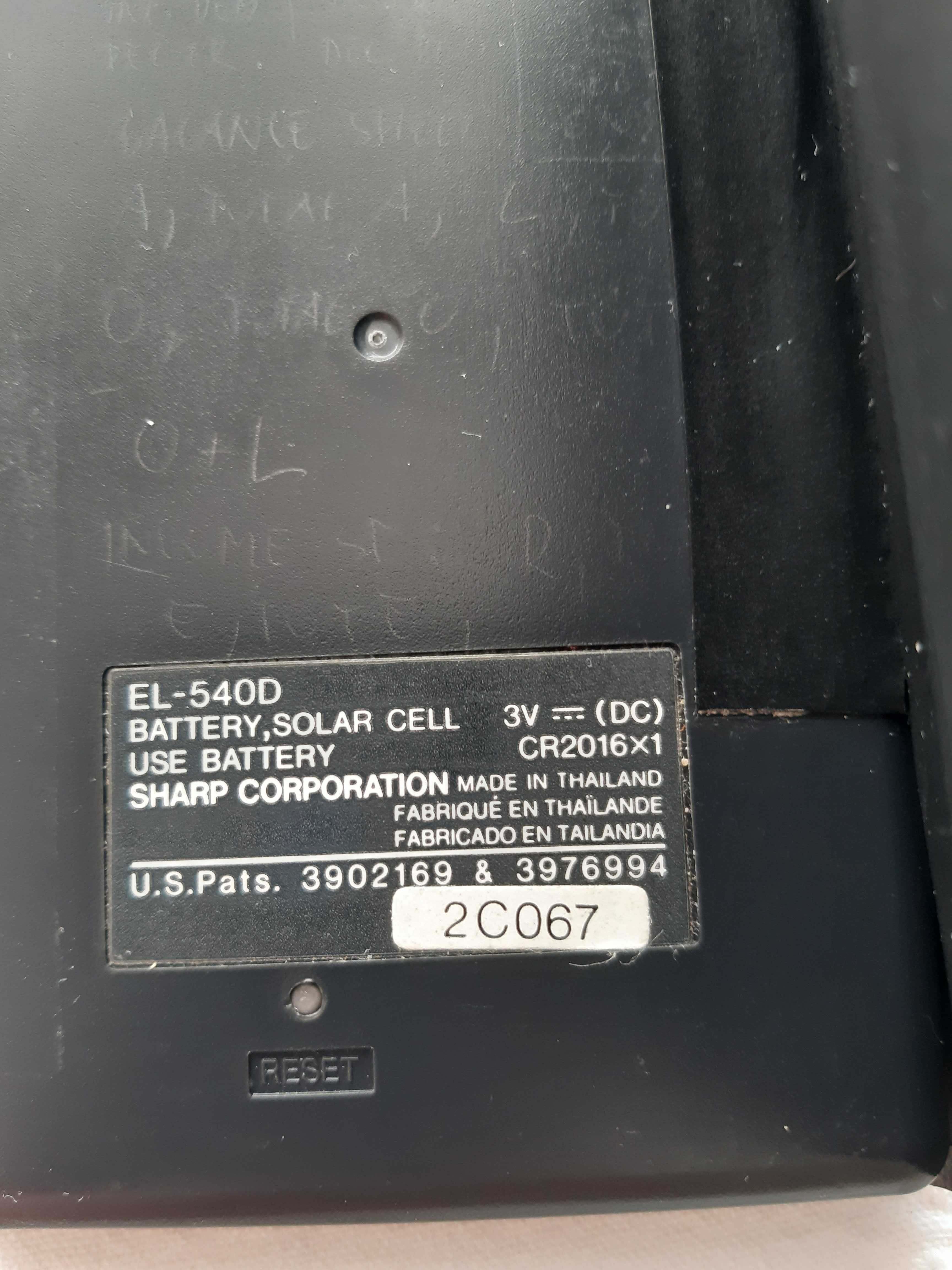 PRL kalkulator SHARP