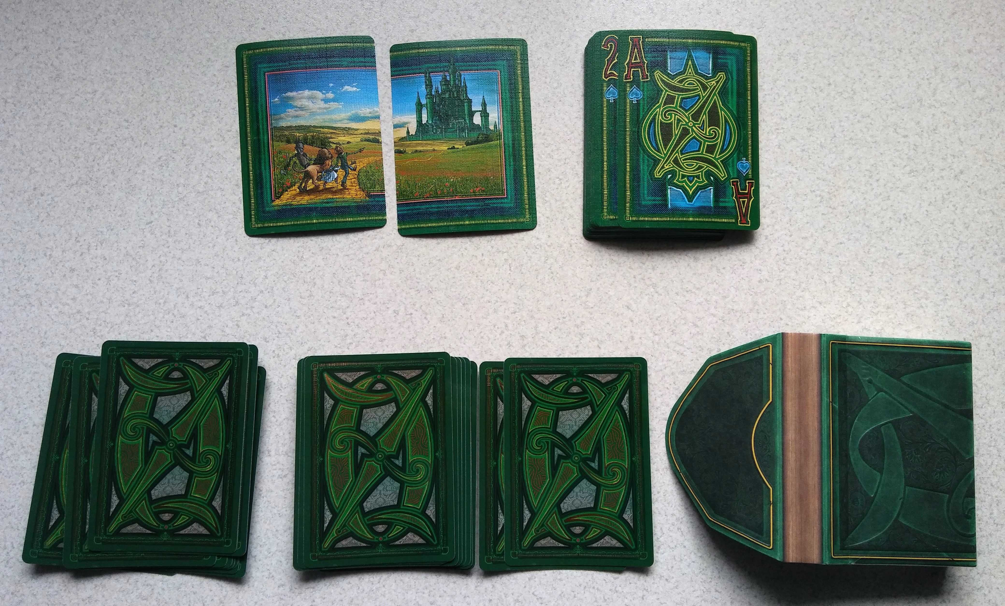WIZARD OF OZ kolekcjonerskie karty do gry USA