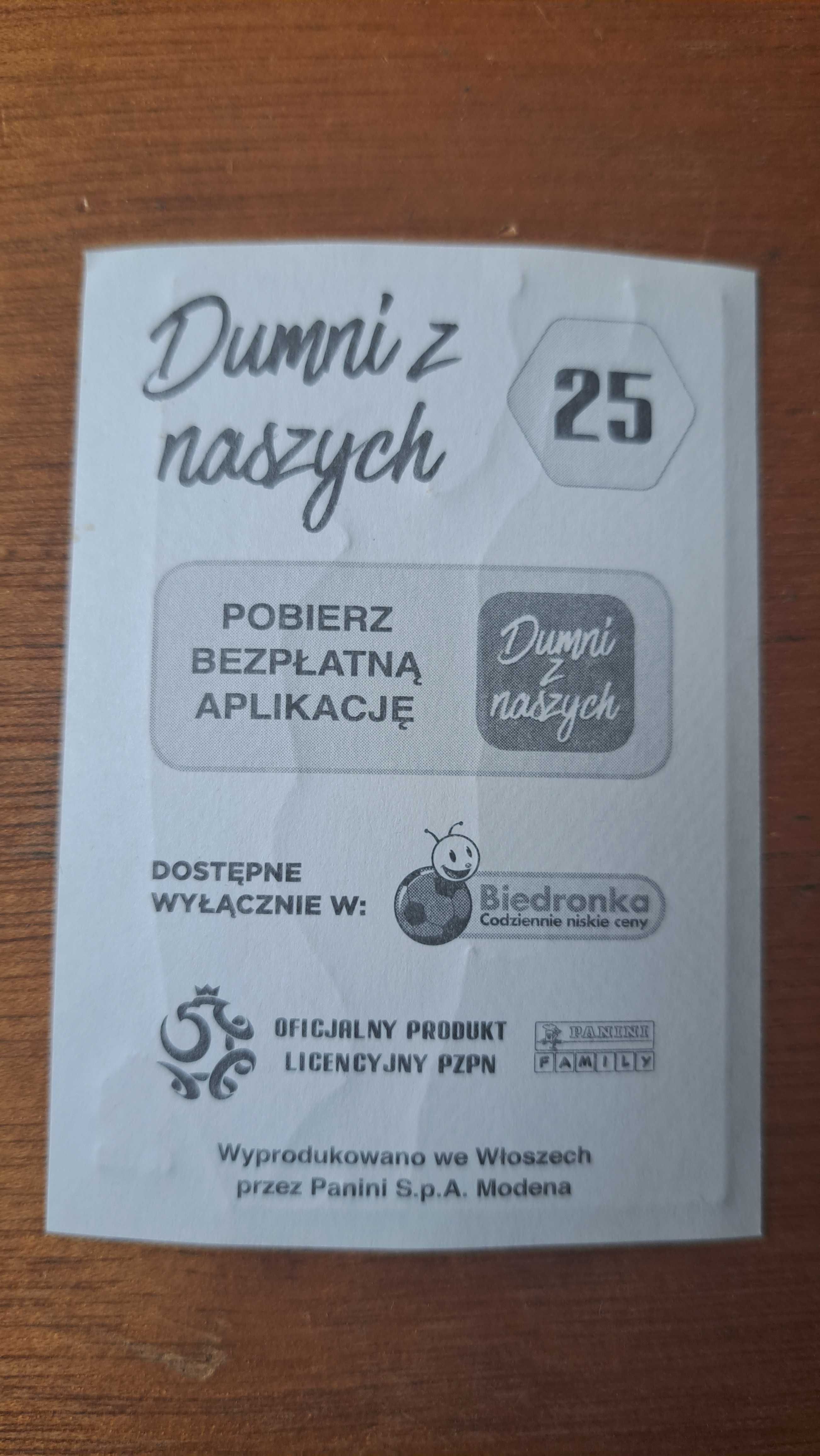 Naklejki Dumni z naszych 2018