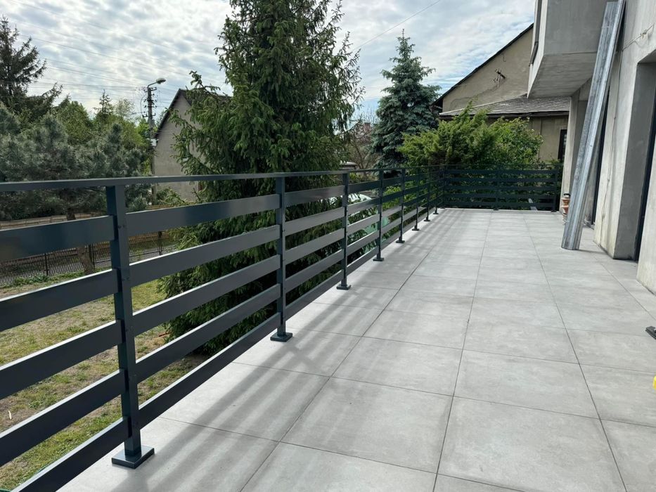 Balutrada Aluminiowa malowana proszkowo najtaniej Barierka