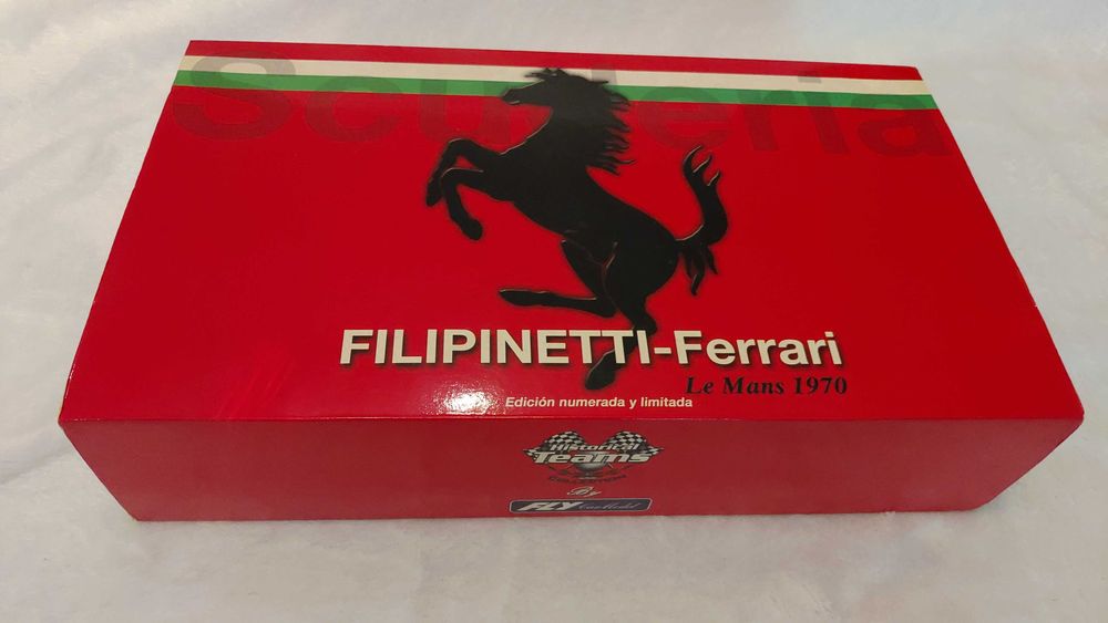 Ferrari 512s Coda Lunga - Miniatura de slot, escala 1:32 #11