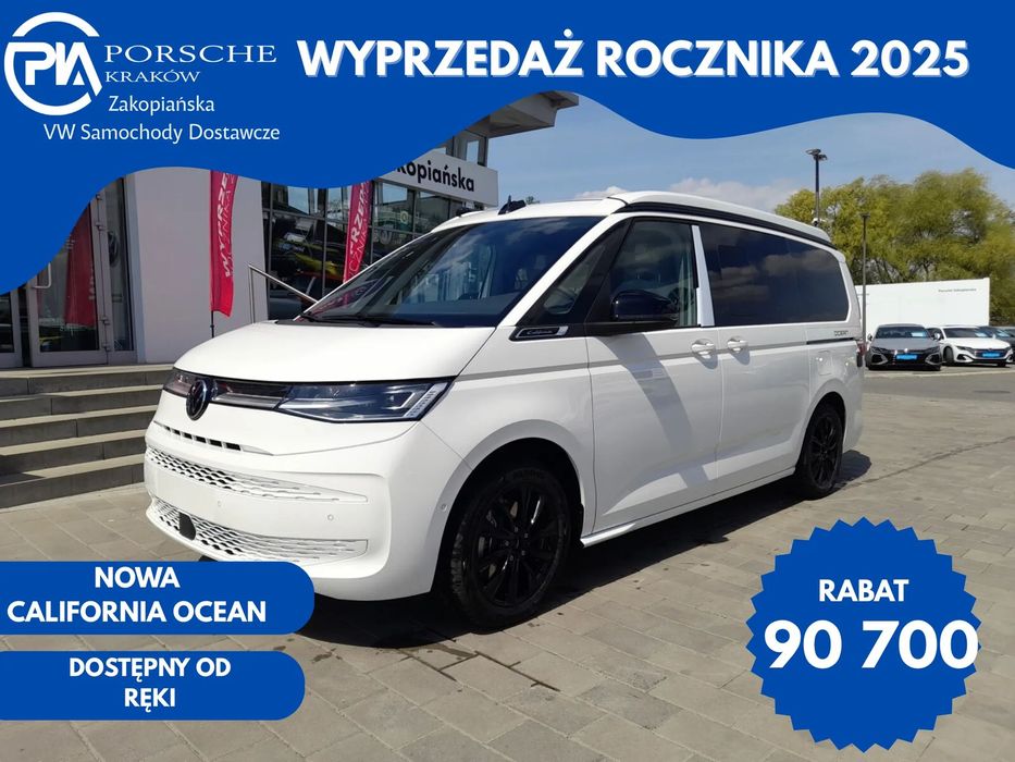 Volkswagen Multivan Nowa california OCEAN eHybrid 4MOTION 245 KM