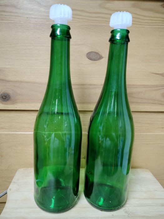Zielone Butelki do wina 10szt /0,75L