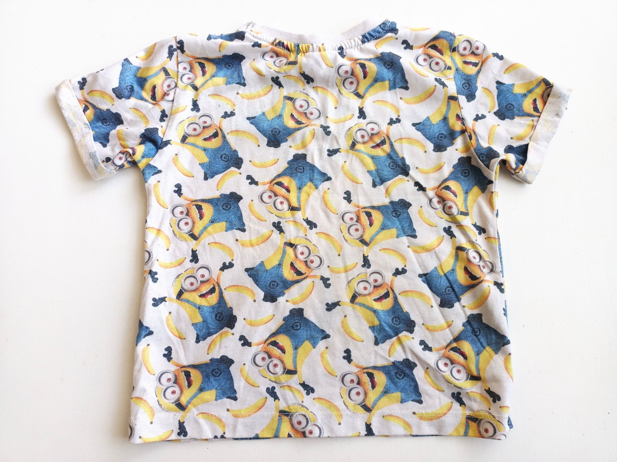 T-shirt Rebel 3-4lata 98-104cm Minionki z brylantami/błyskotkami #1153