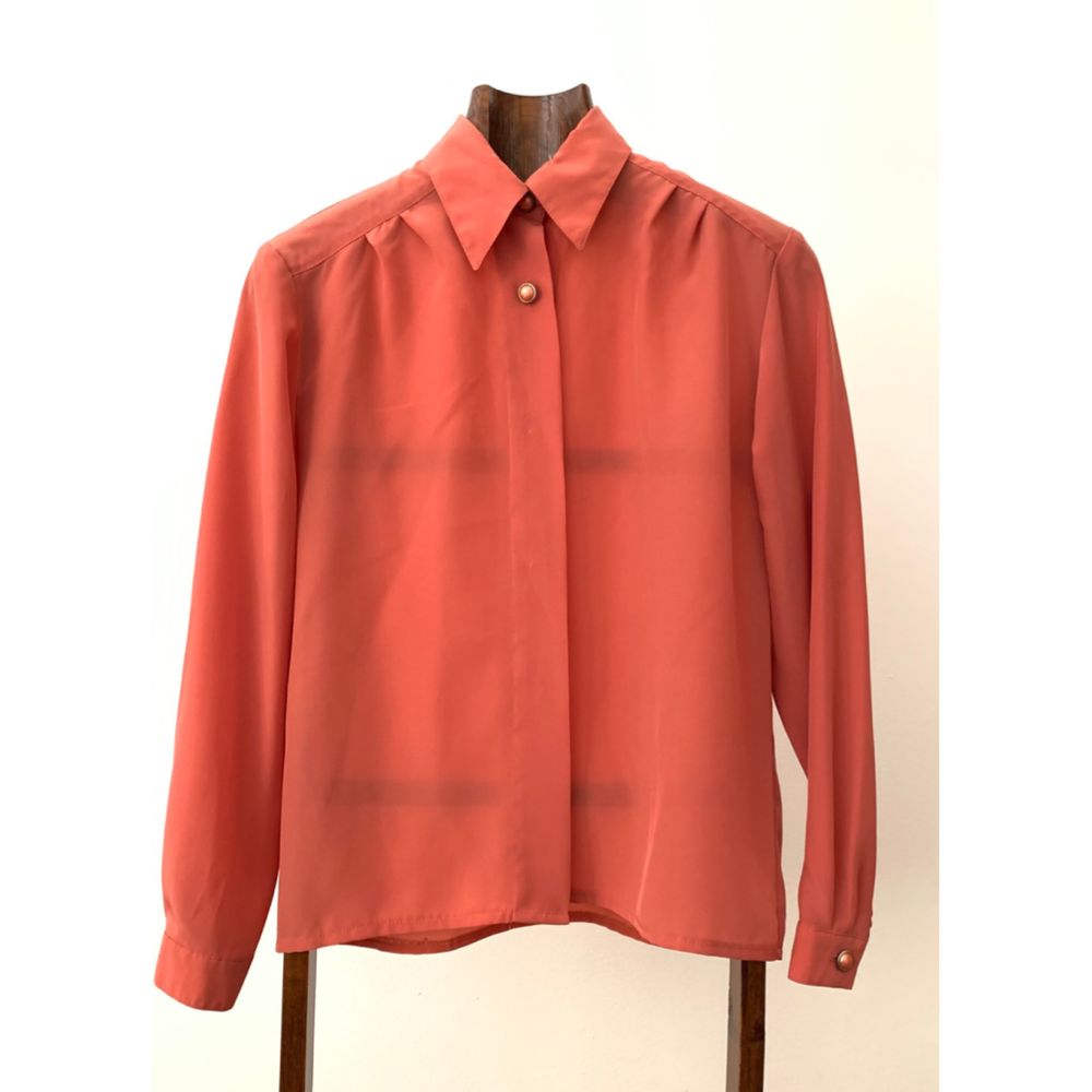 Camisa vintage coral