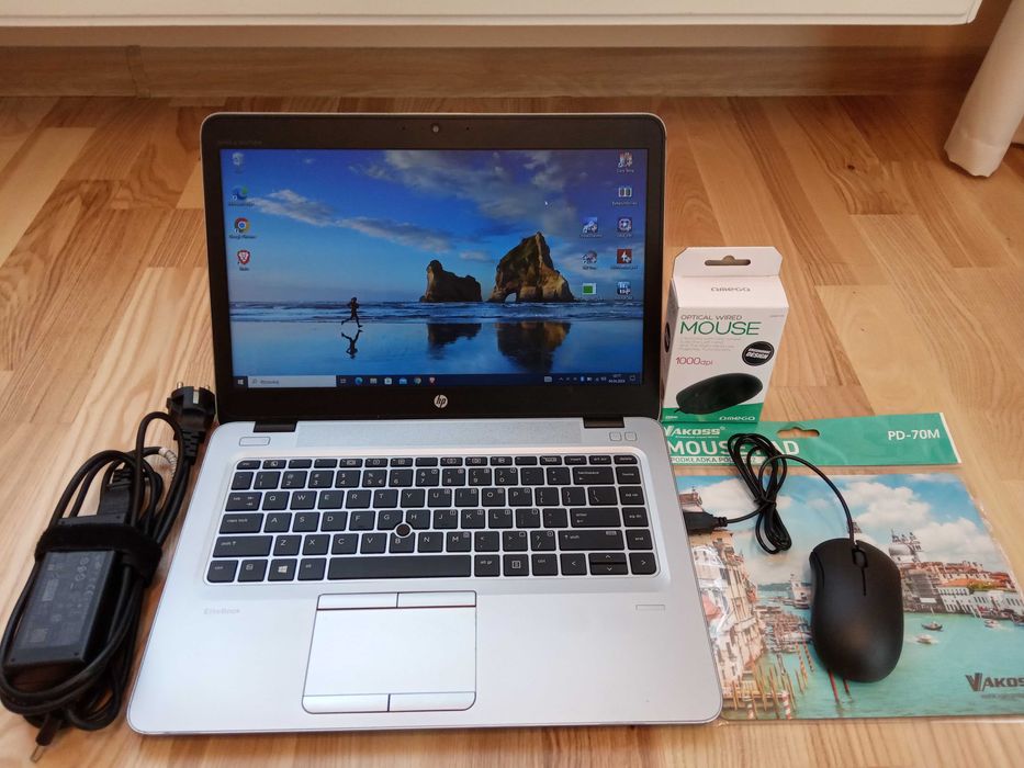 Laptop HP ultrabook Intel Core i5/i7 SSD 8GB bateria ok. 3 godziny Win